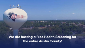 Free Health Screening Event in Austin by Bellville Urgent Care