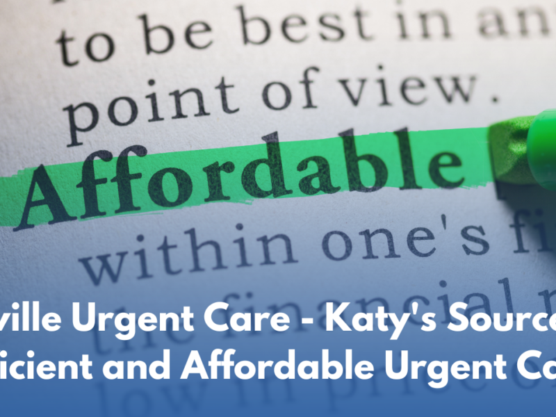 Urgent care in Katy