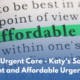 Urgent care in Katy